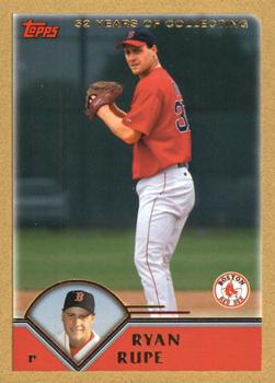 2003 Topps Traded & Rookies - Gold #T19 Ryan Rupe Front