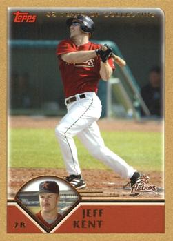 2003 Topps Traded & Rookies - Gold #T71 Jeff Kent Front