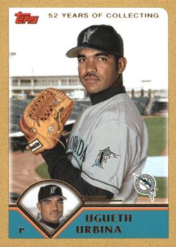 2003 Topps Traded & Rookies - Gold #T87 Ugueth Urbina Front