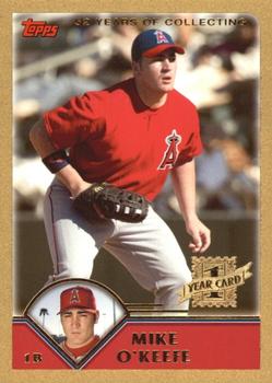 2003 Topps Traded & Rookies - Gold #T180 Mike O'Keefe Front