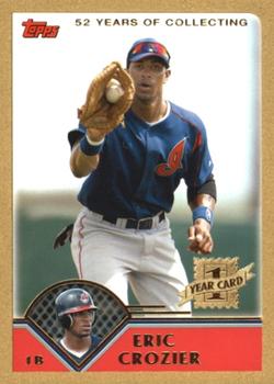 2003 Topps Traded & Rookies - Gold #T184 Eric Crozier Front