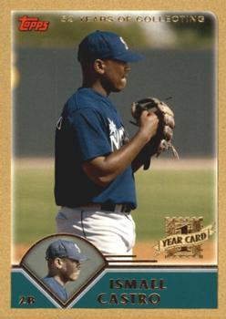 2003 Topps Traded & Rookies - Gold #T244 Ismael Castro Front