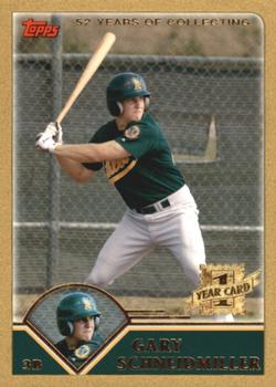 2003 Topps Traded & Rookies - Gold #T248 Gary Schneidmiller Front