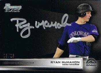 2013 Bowman Sterling - The Bowman Black Collection #BBC-RM Ryan McMahon Front