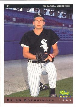1993 Classic Best Sarasota White Sox #3 Brian Boehringer Front