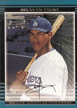 2002 Bowman Draft Picks & Prospects #BDP10 Delwyn Young Front