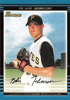 2002 Bowman Draft Picks & Prospects #BDP42 Blair Johnson Front