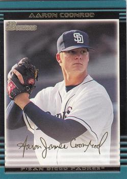 2002 Bowman Draft Picks & Prospects #BDP82 Aaron Coonrod Front