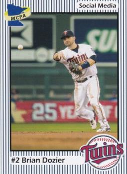 2017 Minnesota Twins Police #7 Brian Dozier Front