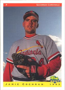1993 Classic Best Savannah Cardinals #9 Jamie Cochran Front