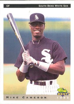 1993 Classic Best South Bend White Sox #5 Mike Cameron Front