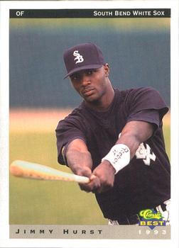 1993 Classic Best South Bend White Sox #11 Jimmy Hurst Front