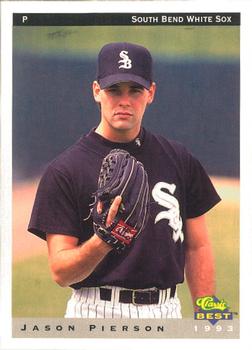 1993 Classic Best South Bend White Sox #17 Jason Pierson Front