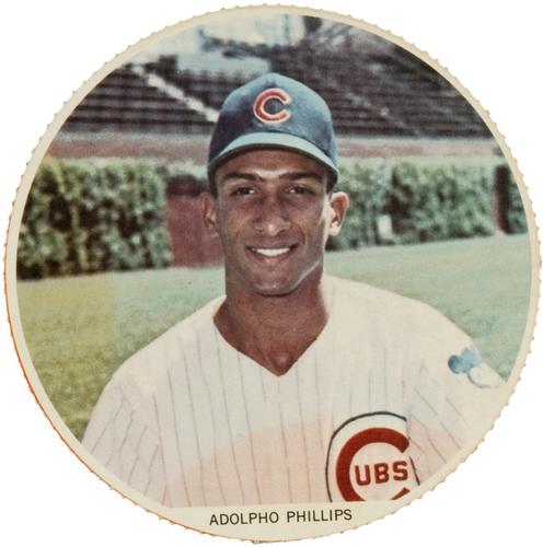 1967 Pro's Pizza Color Discs #NNO Adolfo Phillips Front