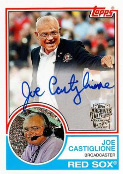 2017 Topps Archives - Fan Favorites Autographs #FFA-JC Joe Castiglione Front