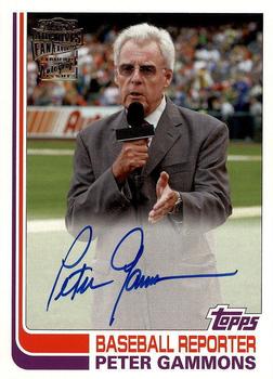 2017 Topps Archives - Fan Favorites Autographs #FFA-PG Peter Gammons Front
