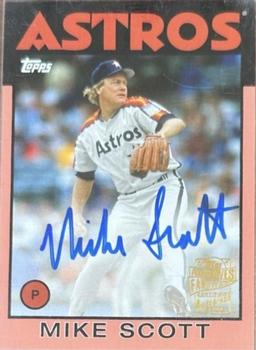 2017 Topps Archives - Fan Favorites Autographs Peach #FFA-MS Mike Scott Front
