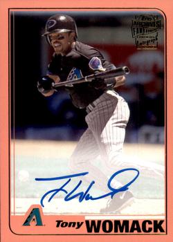 2017 Topps Archives - Fan Favorites Autographs Peach #FFA-TWO Tony Womack Front