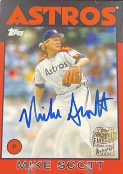 2017 Topps Archives - Fan Favorites Autographs Red #FFA-MS Mike Scott Front