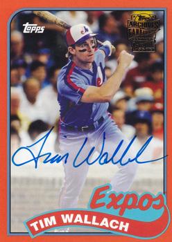 2017 Topps Archives - Fan Favorites Autographs Red #FFA-TWA Tim Wallach Front