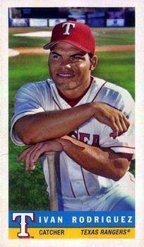 2017 Topps Archives - 1959 Bazooka Baseball #59B-2 Ivan Rodriguez Front