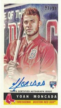 2017 Topps Archives - 1959 Bazooka Baseball Autographs #59BA-YM Yoan Moncada Front