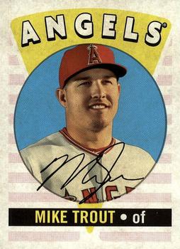 2017 Topps Archives - 2016 Retro Originals #RO-14 Mike Trout Front