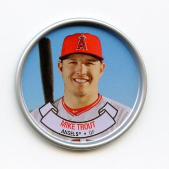 2017 Topps Archives - Manufactured Topps Coins #C-19 Mike Trout Front