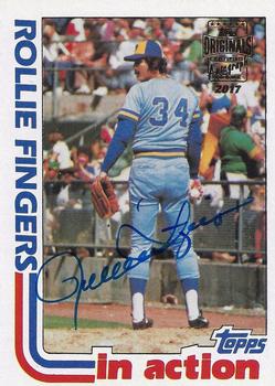 2017 Topps Archives - Topps Originals Autographs #586 Rollie Fingers Front