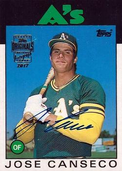 2017 Topps Archives - Topps Originals Autographs #20T Jose Canseco Front