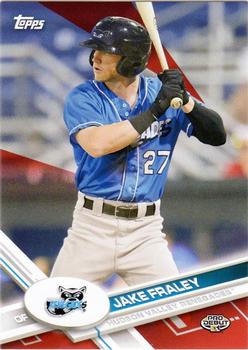 2017 Topps Pro Debut - Red #161 Jake Fraley Front