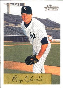 2002 Bowman Heritage #29 Roger Clemens Front