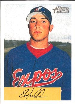 2002 Bowman Heritage #129 Eric Miller Front