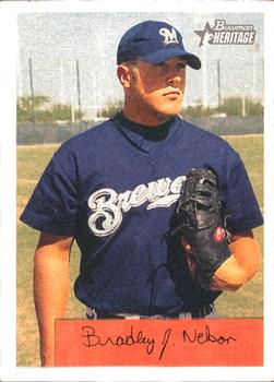 2002 Bowman Heritage #205 Brad Nelson Front