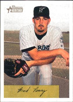 2002 Bowman Heritage #264 Brad Penny Front
