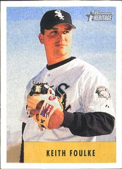 2002 Bowman Heritage #318 Keith Foulke Front