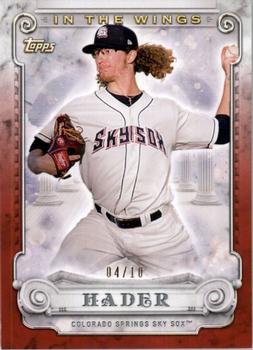 2017 Topps Pro Debut - In the Wings Red #ITW-JH Josh Hader Front