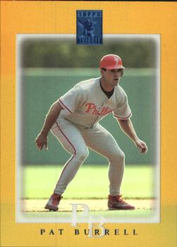 2003 Topps Tribute Contemporary - Gold #11 Pat Burrell Front