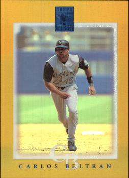 2003 Topps Tribute Contemporary - Gold #23 Carlos Beltran Front