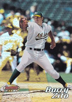 2002 Bowman's Best #75 Barry Zito Front