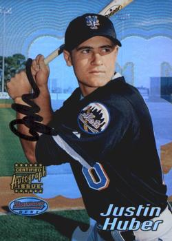 2002 Bowman's Best #176 Justin Huber Front