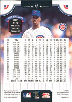 2002 Donruss #47 Fred McGriff Back