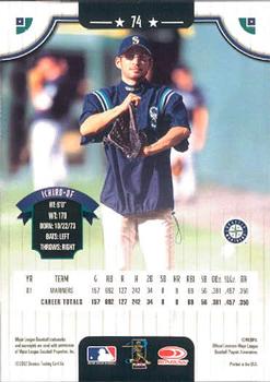 2002 Donruss #74 Ichiro Back