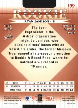 2002 Donruss #199 Ryan Jamison Back