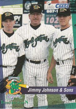 1995 Choice Norwich Navigators - Update #NNO Jimmy Johnson and Sons (Josh Johnson / Jimmy Johnson / Jace Johnson) Front