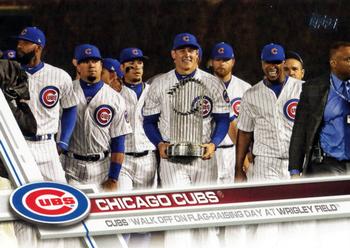 2017 Topps Update #US44 Chicago Cubs Front