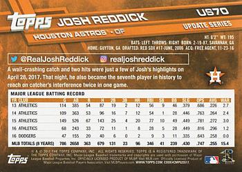 2017 Topps Update #US70 Josh Reddick Back