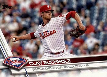 2017 Topps Update #US81 Clay Buchholz Front