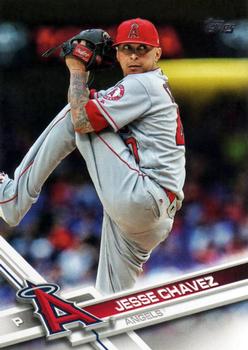 2017 Topps Update #US93 Jesse Chavez Front