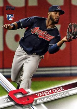 2017 Topps Update #US151 Yandy Diaz Front